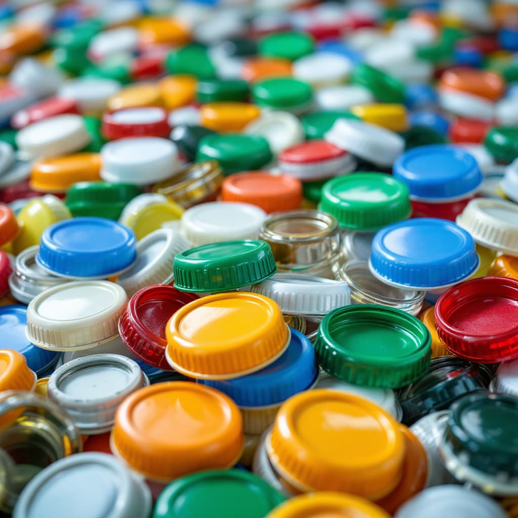 Reciclaje de tapones de vidrio