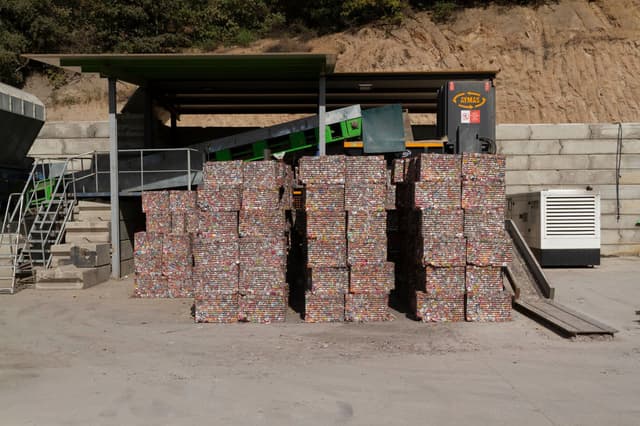 Prensa de aluminio