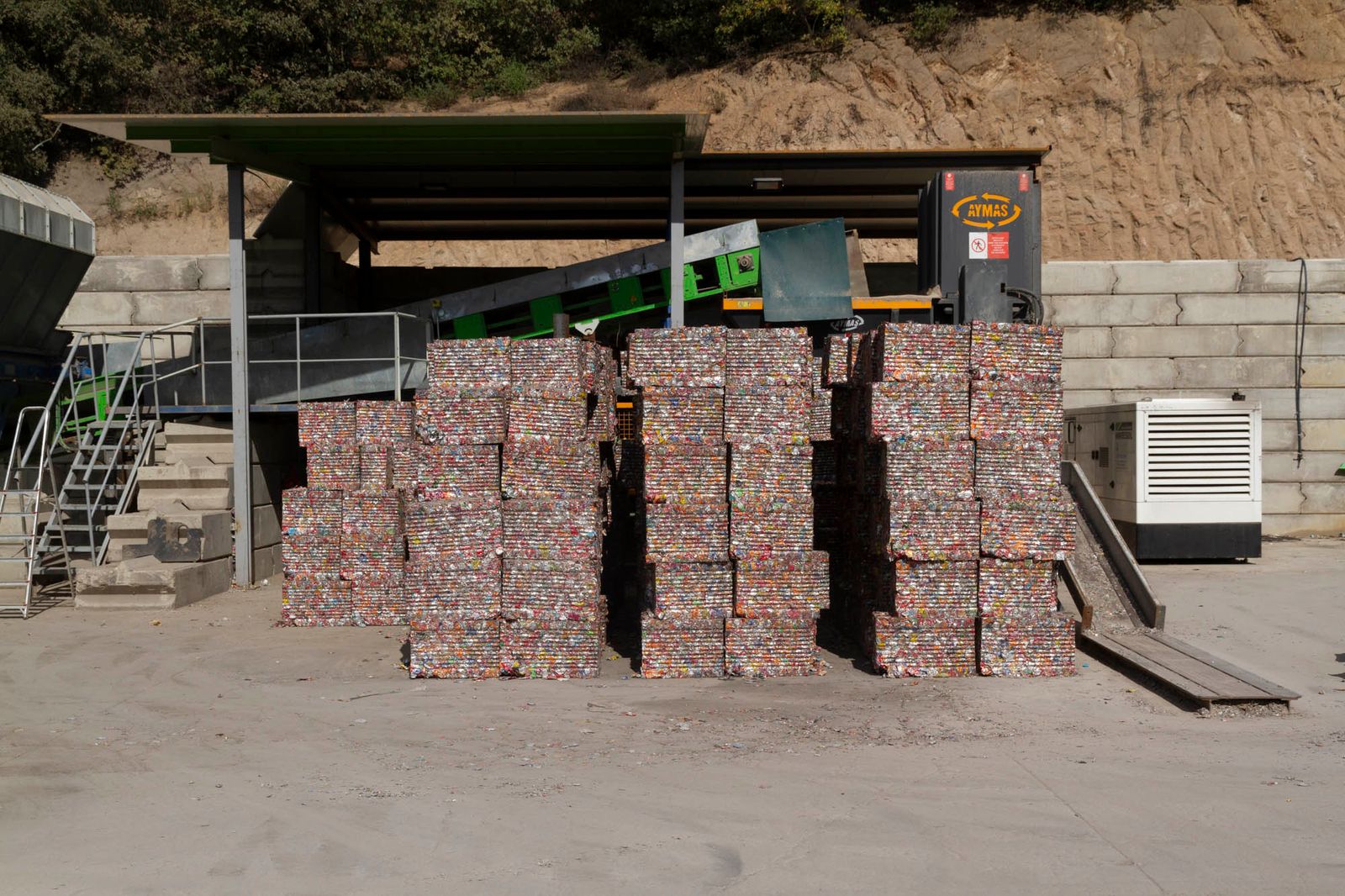 Prensa de aluminio
